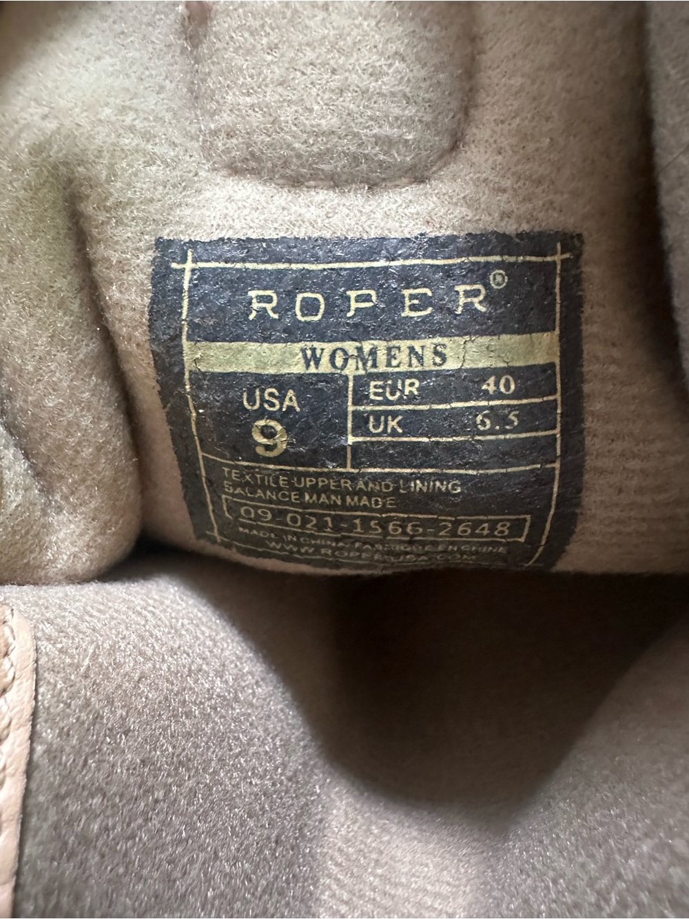 Roper Women’s Snake Print Western Cowboy Mid Calf Boots BrownTan 9 - Picture 6 of 7